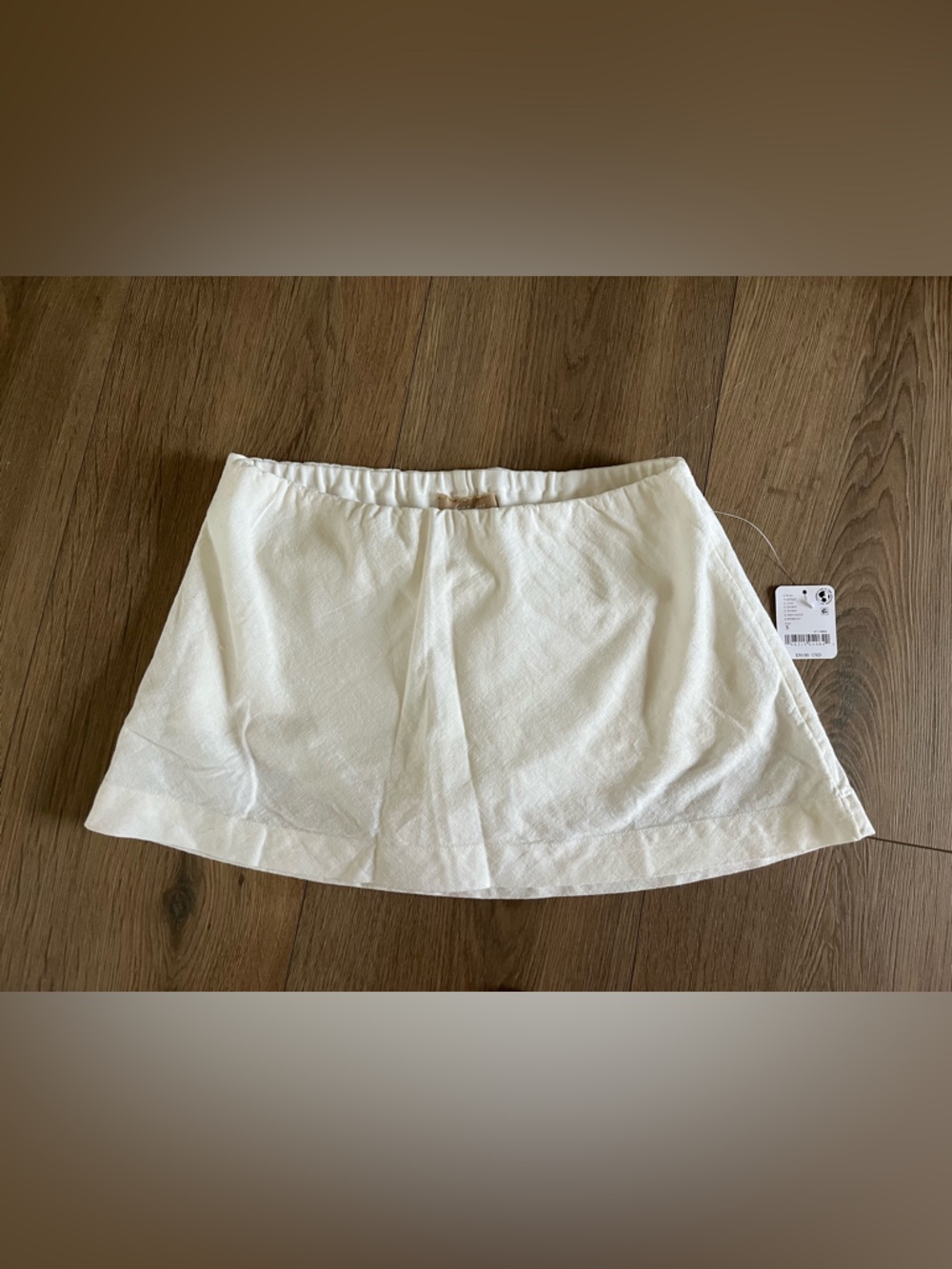 Free People My Micro Mini Skirt Small White NWT